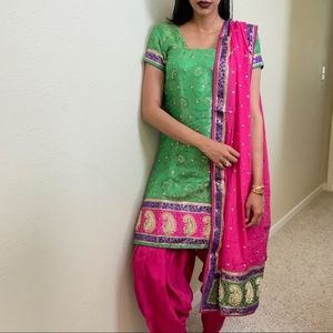 3-Piece Indian Salwar Kameez (Indian Suit)